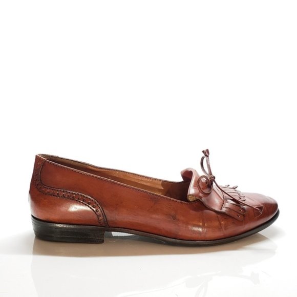 Bruno Magli Men\'s Woven Leather Tassel Loafers 8.5M main image 7